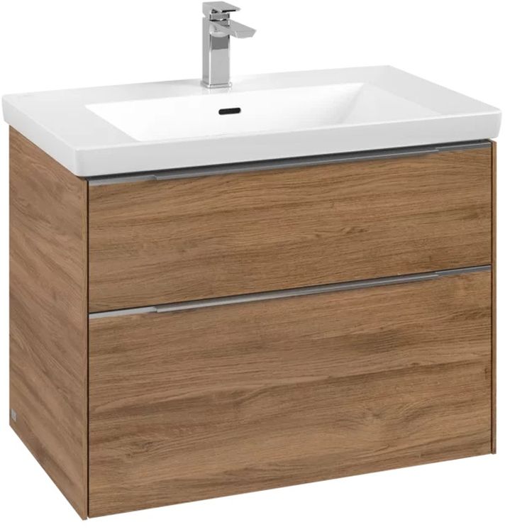 Villeroy & Boch Subway 3.0 szafka 77 cm podumywalkowa wisząca oak Kansas C57400RH