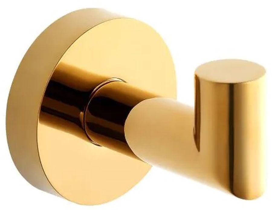 Stella Classic wieszak na ręcznik haczyk pojedynczy złoty połysk 07.310-G