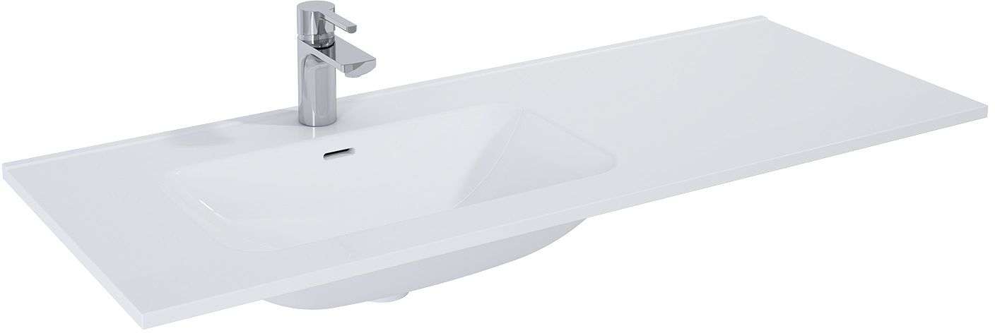 Elita Skappa umywalka 121x46,4 cm prostokątna meblowa-z blatem biała RE041204168060 - Wysyłka w 24h
