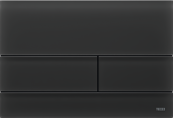 Tece Square II przycisk spłukujący do WC czarny 9.240.825