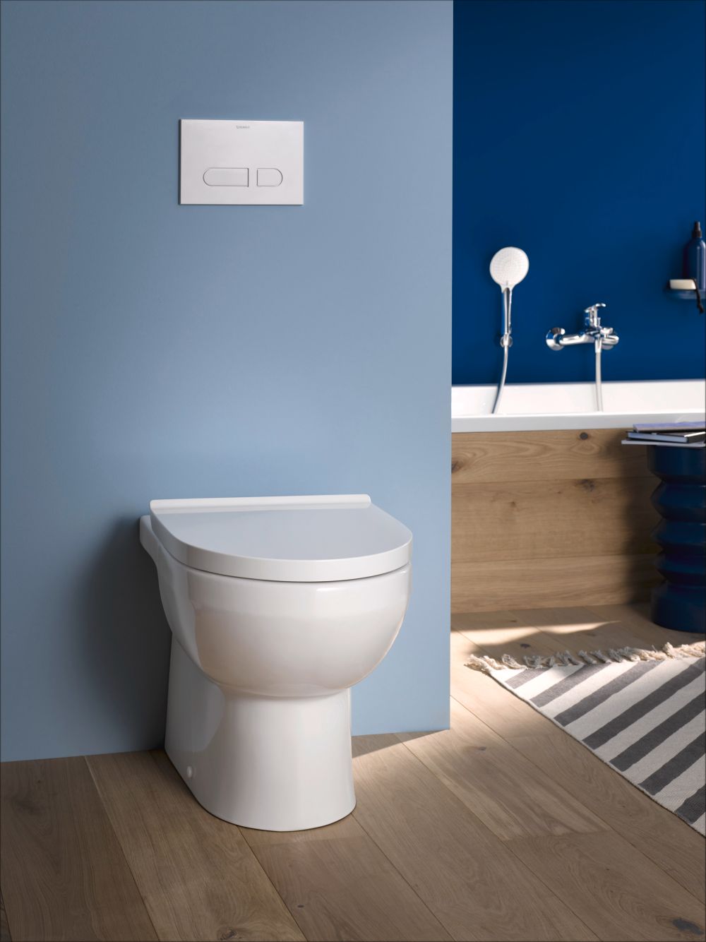 Duravit No.1 miska WC stojąca Rimless biała 20090900002
