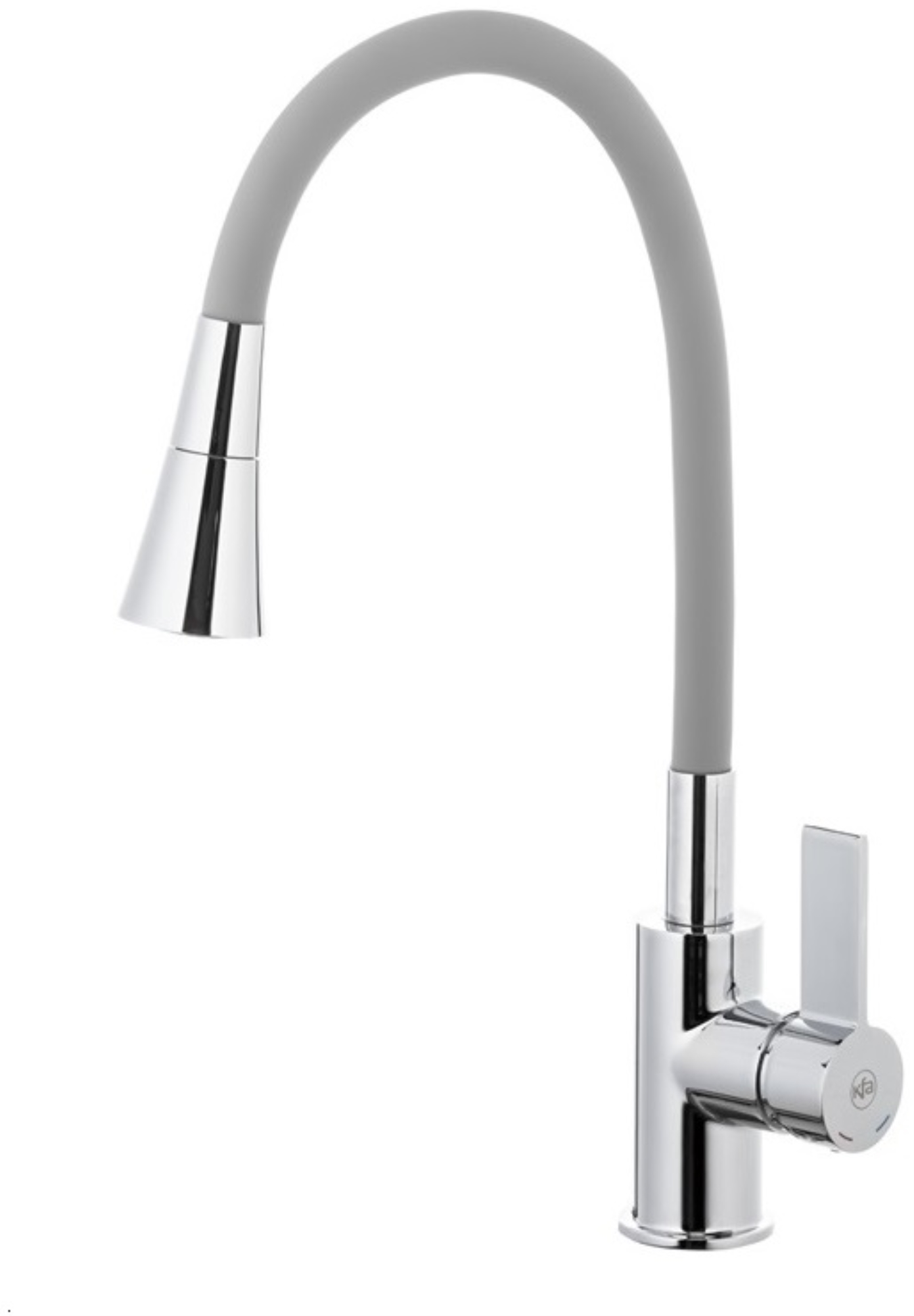 KFA Armatura Rumba bateria kuchenna stojąca chrom-grafit/szary 6553-925-51