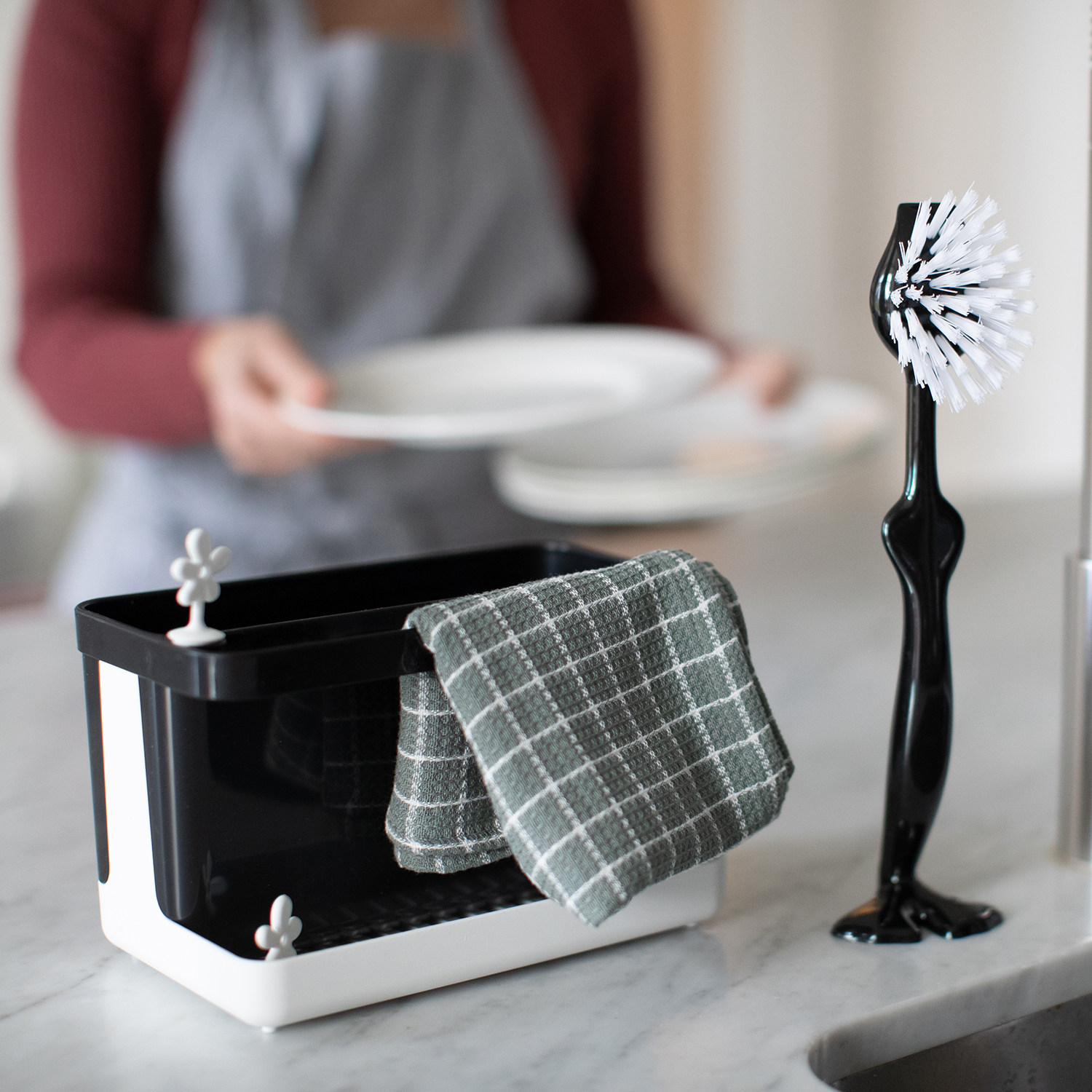 Koziol Park It organizer kuchenny czarny/biały 3261100 - Wysyłka w 24h