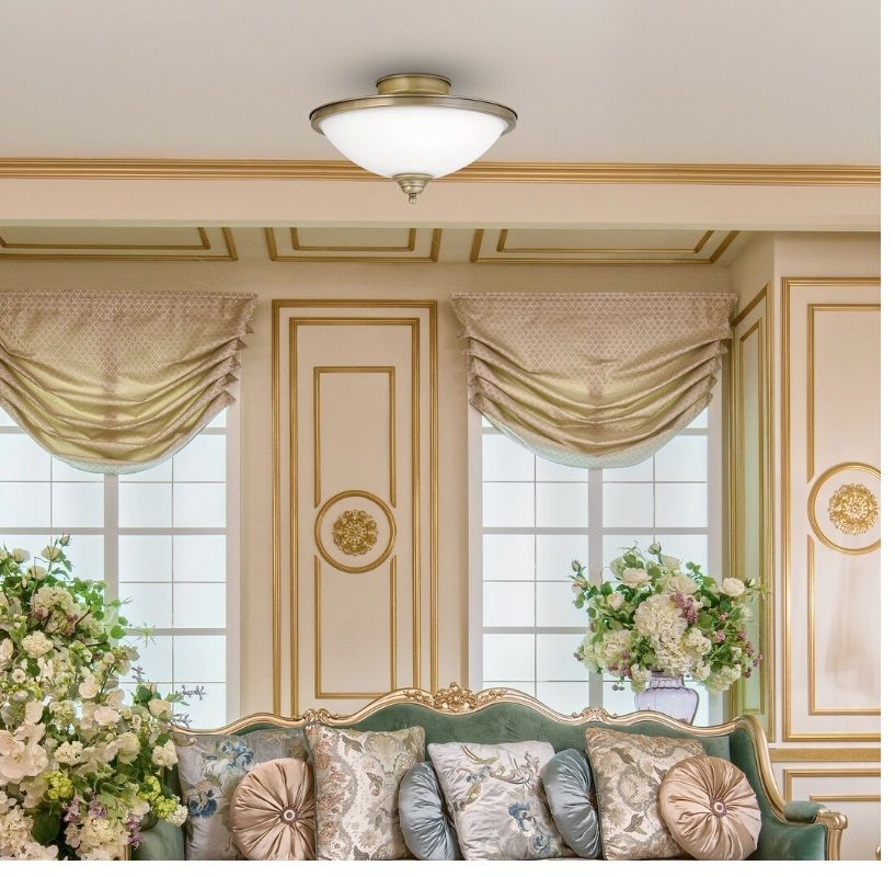 Rabalux Elisett lampa podsufitowa 2x40 W brązowa 2759