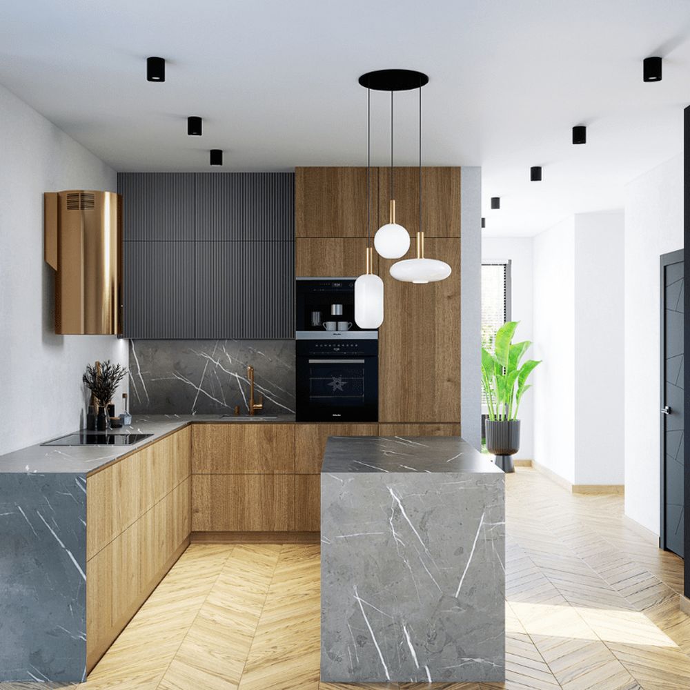 Lanilia Wereniso okap kuchenny 39 cm ścienny złoty WERENISO_39.1_CARMEL_GOLD