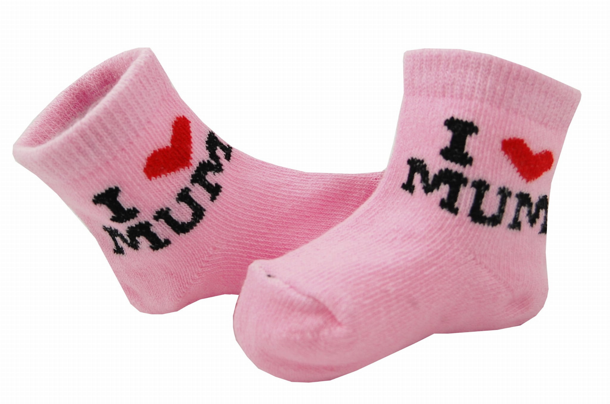 Urocze skarpetki dla dziewczynki I Love Mum