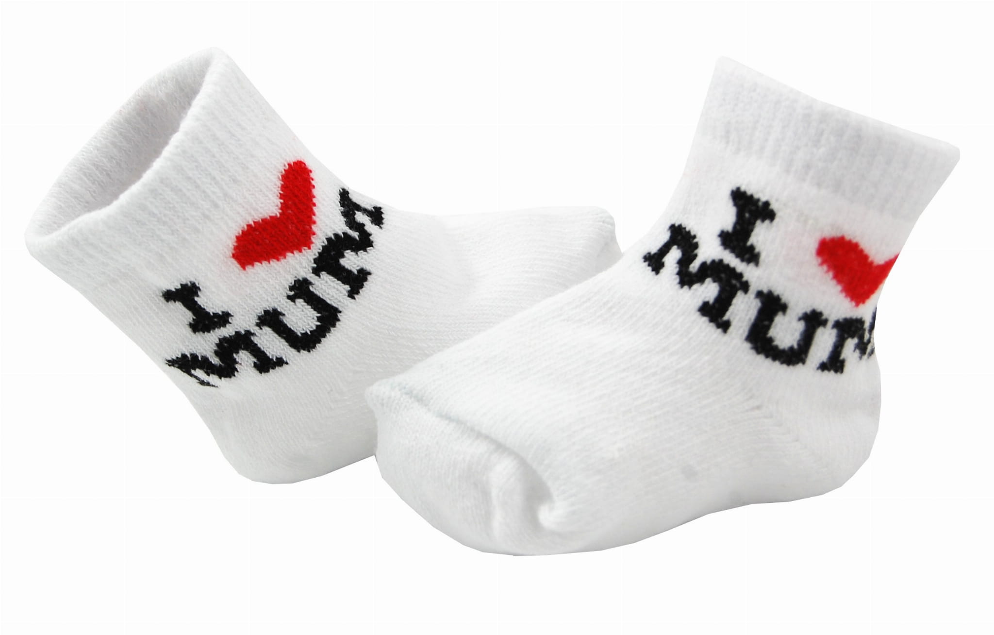 Urocze skarpetki dla dzidziusia I Love Mum