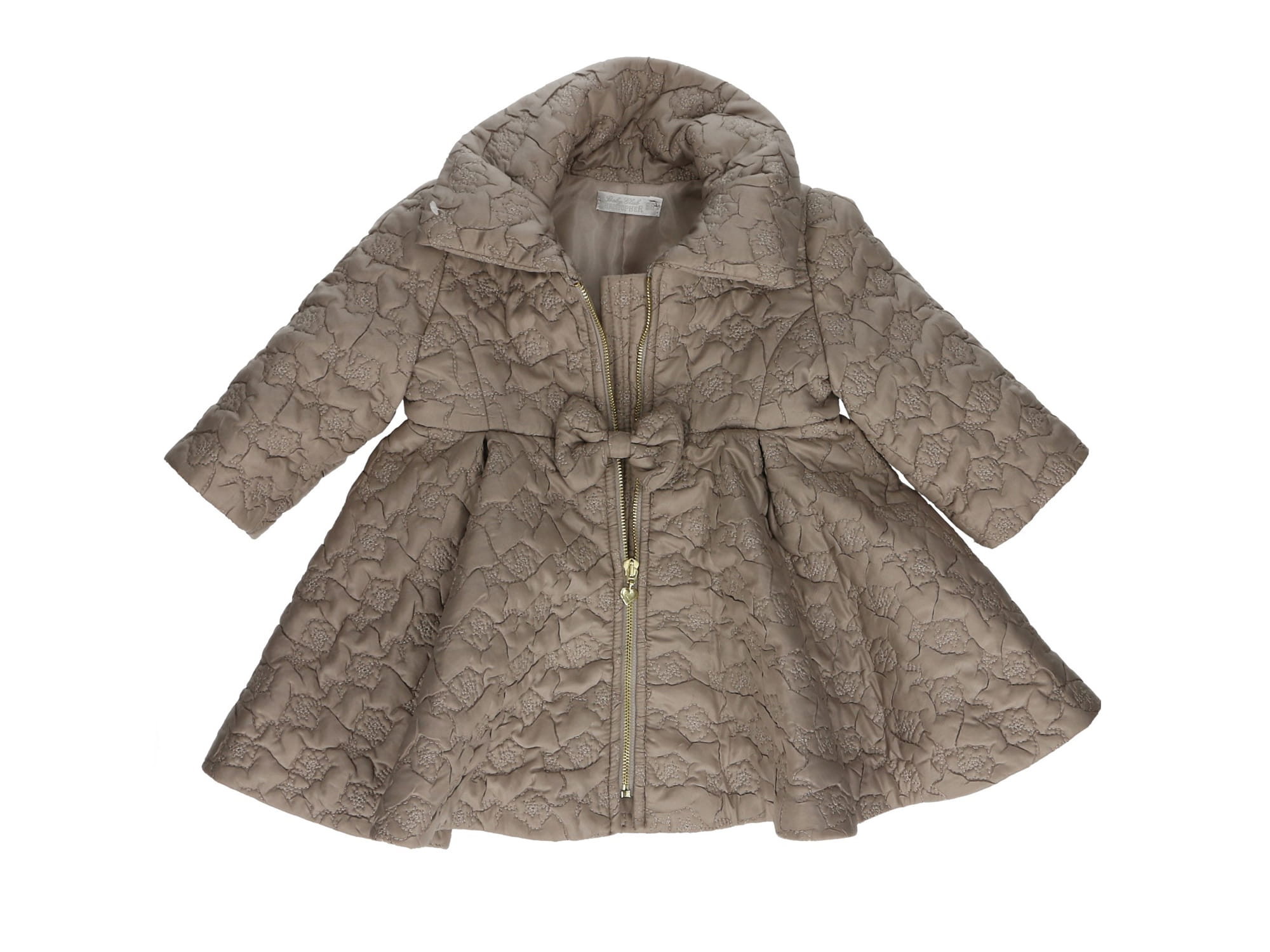 Elegancki płaszczyk pikowany dla dziewczynki