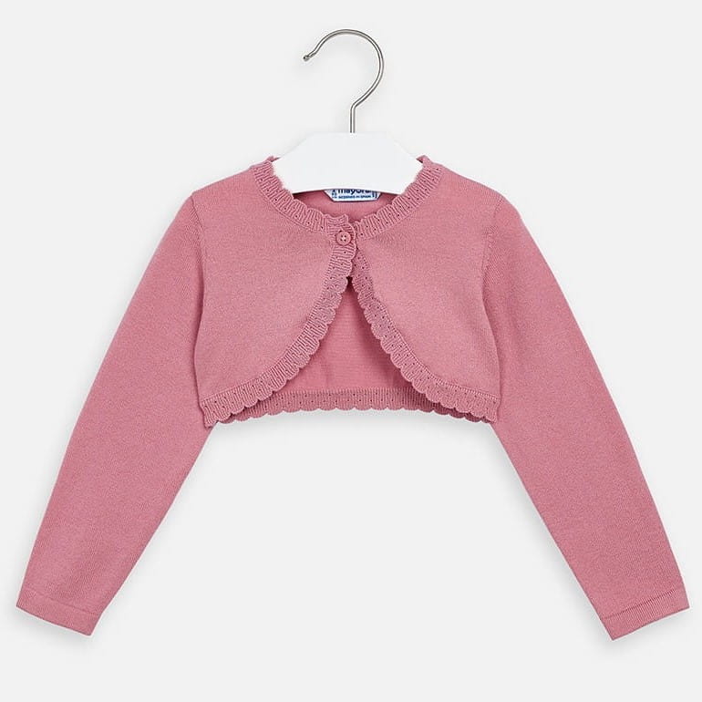 MAYORAL 320 Bolerko rozpinane różowe dla dziewczynki