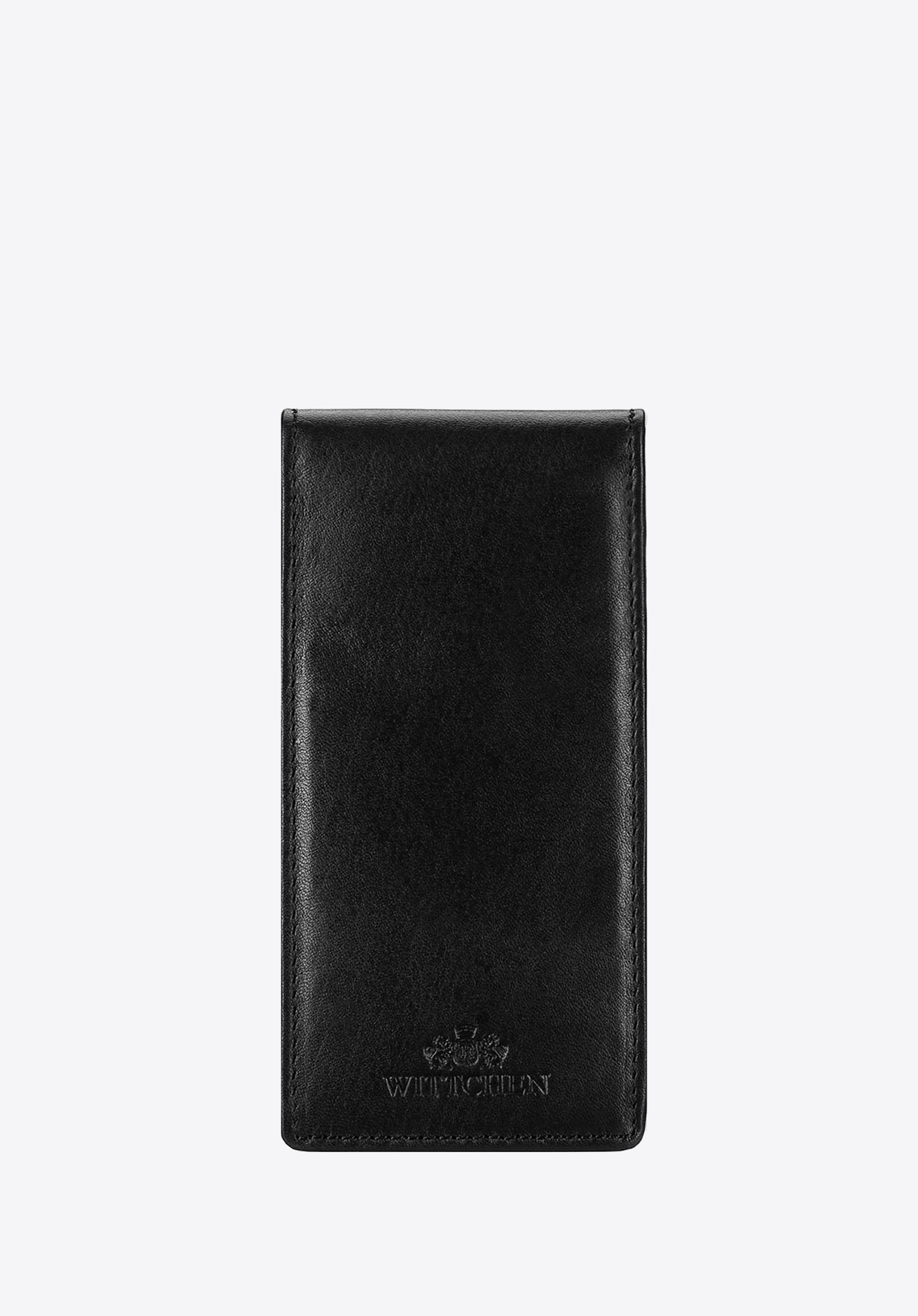 Etui na karty ze skóry naturalnej czarne