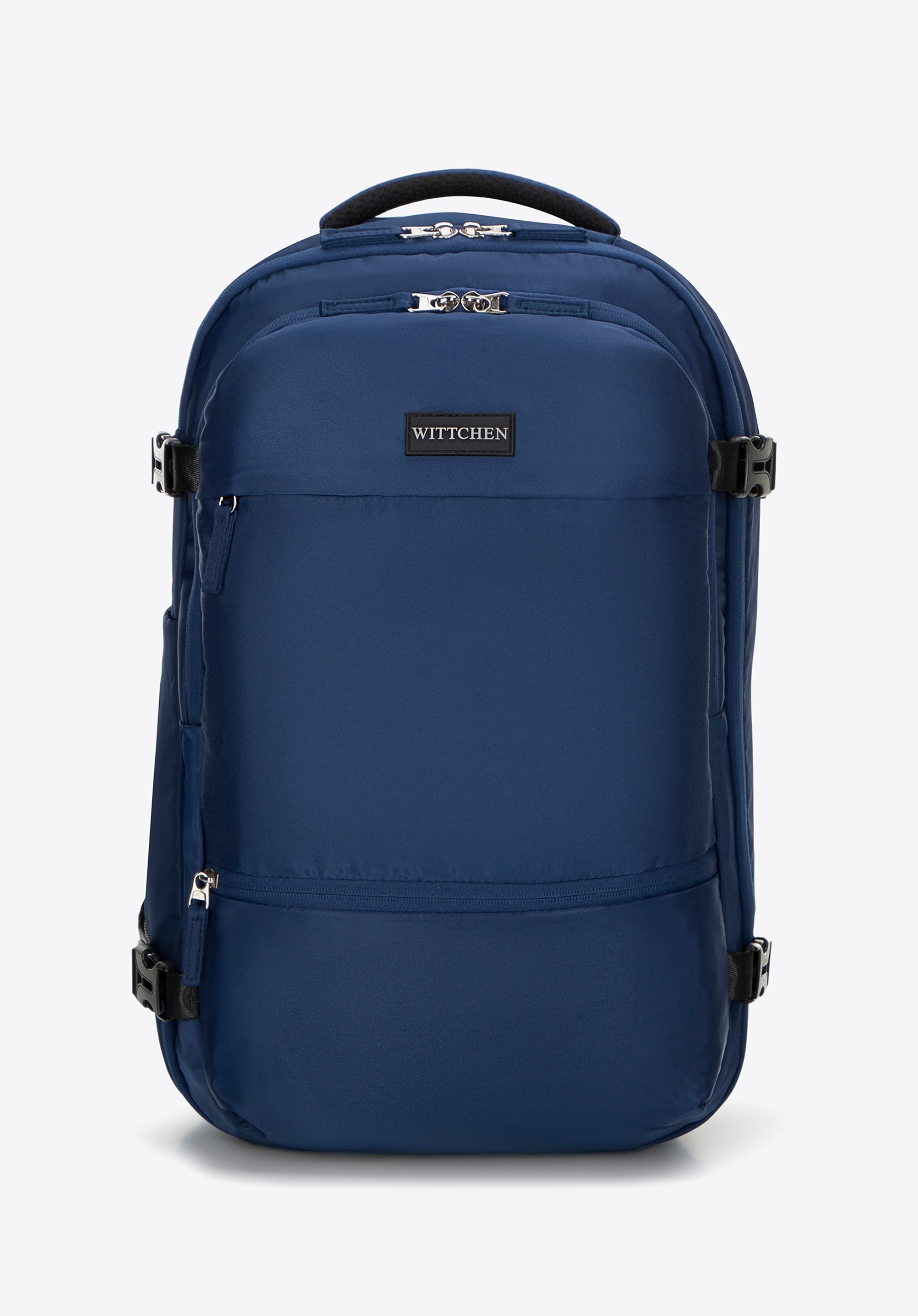 Poszerzany plecak wielofunkcyjny do samolotu granatowy