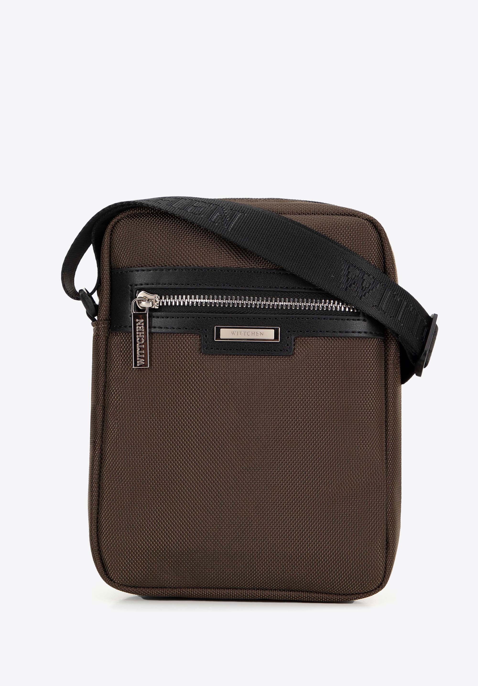 Męska listonoszka klasyczna zielona