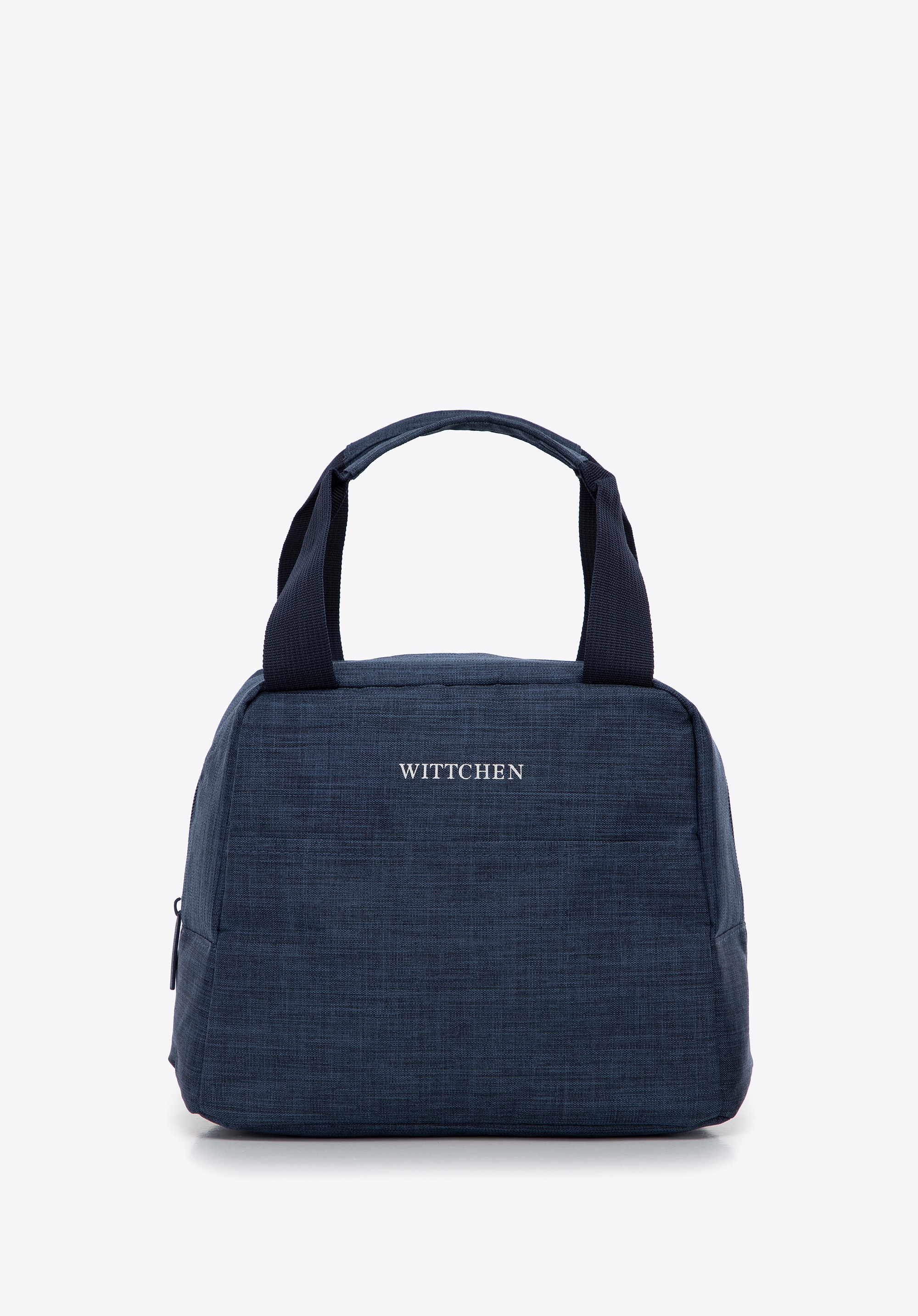 Torba na lunch zaokrąglona granatowa