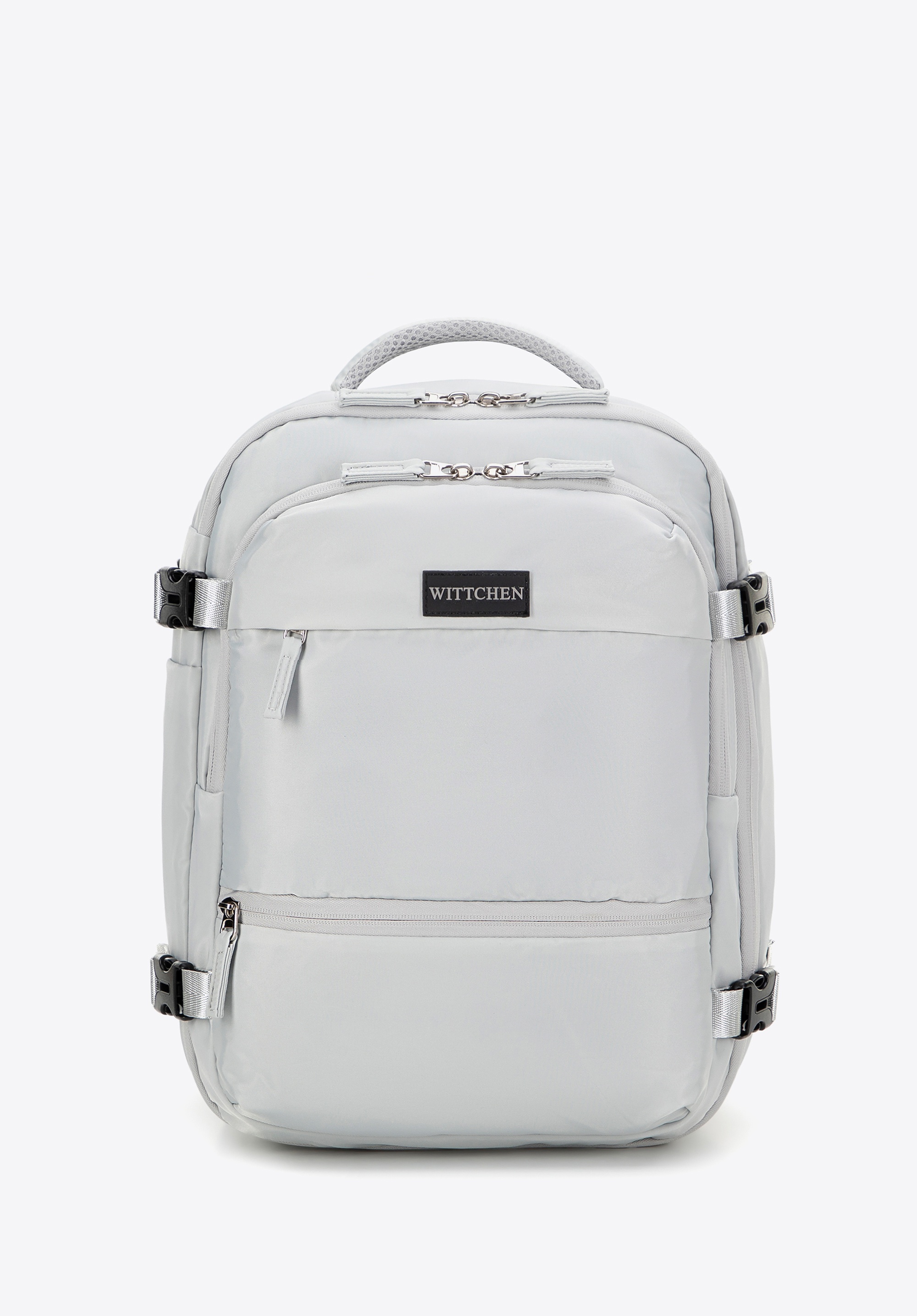 Wielofunkcyjny plecak do samolotu poszerzany złamana biel