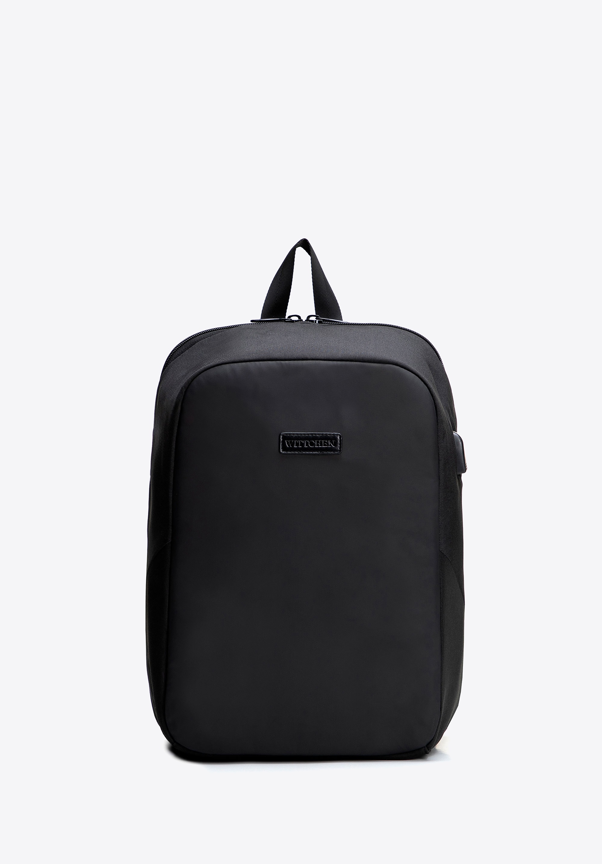 Męski plecak na laptopa 15,6” z portem USB czarny