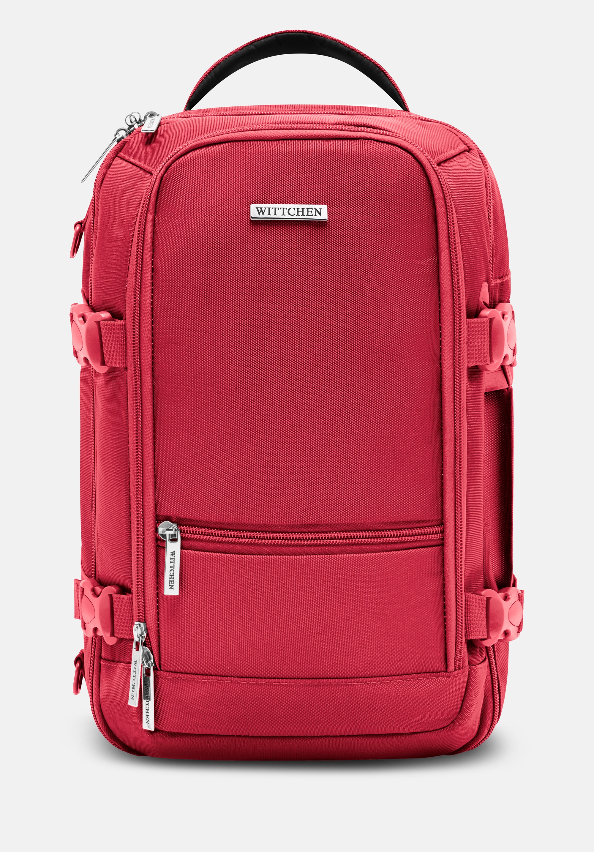 Wielofunkcyjny plecak do samolotu 2w1 malinowy