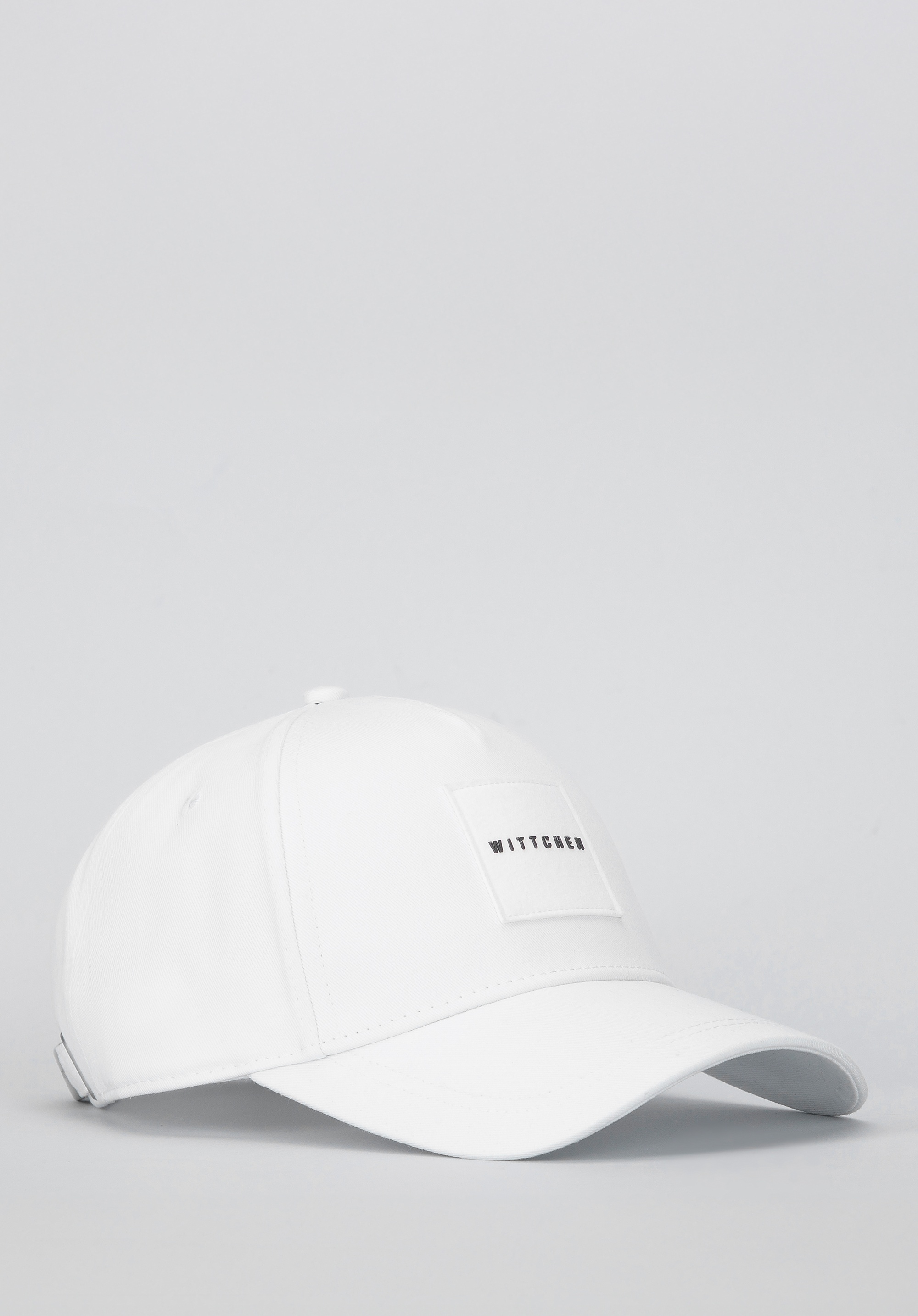 Czapka z daszkiem z bawełny biała