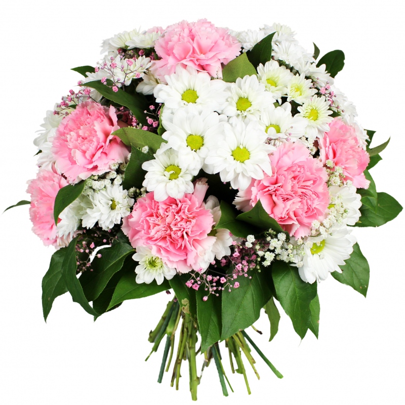 Bukiet Słodki pocałunek - Kwiatowa dostawa pocztą na imieniny. Poczta miłości, szybka przesyłka.