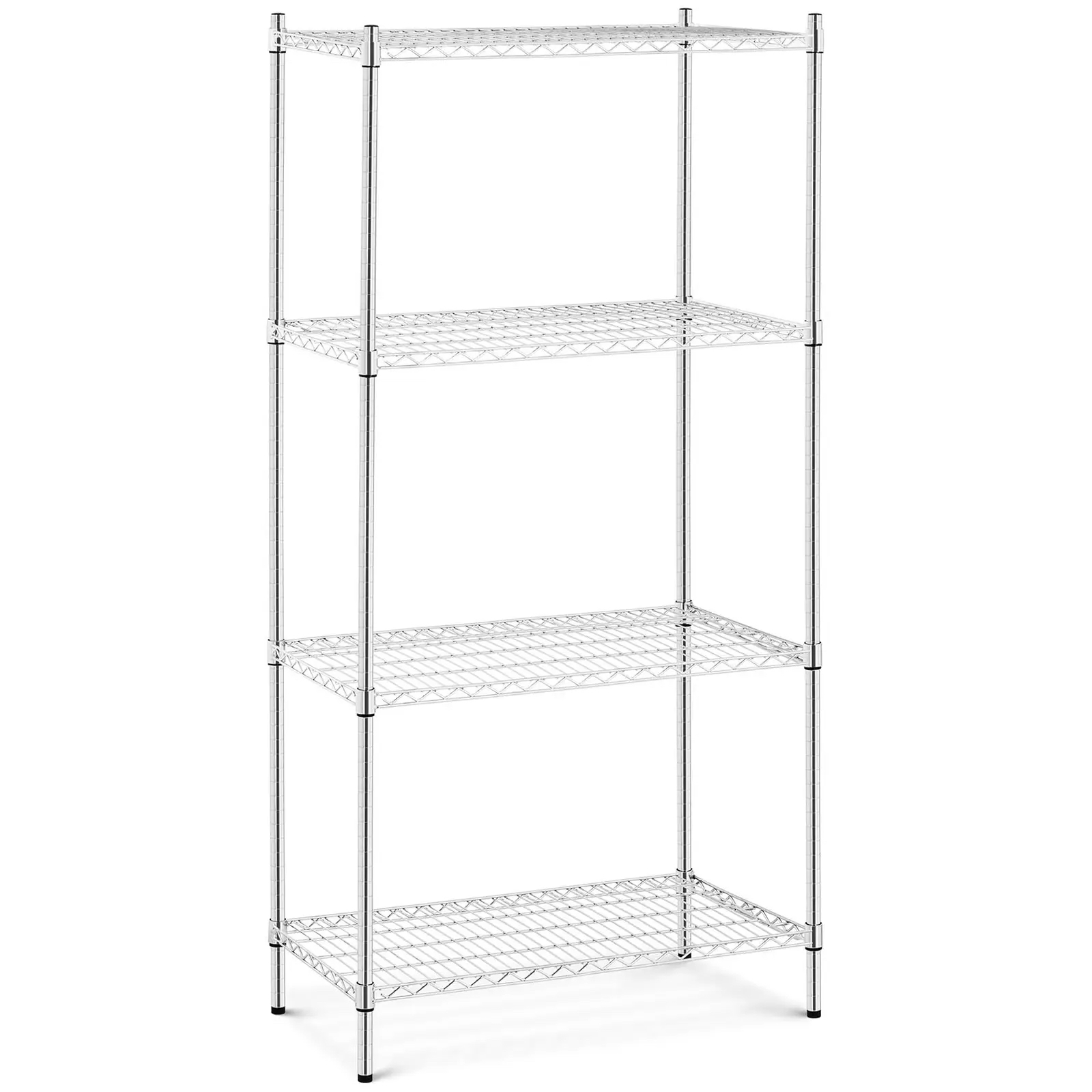 Regał ażurowy 90x45x180cm, 4 półki, nośność 1000kg | 10011857