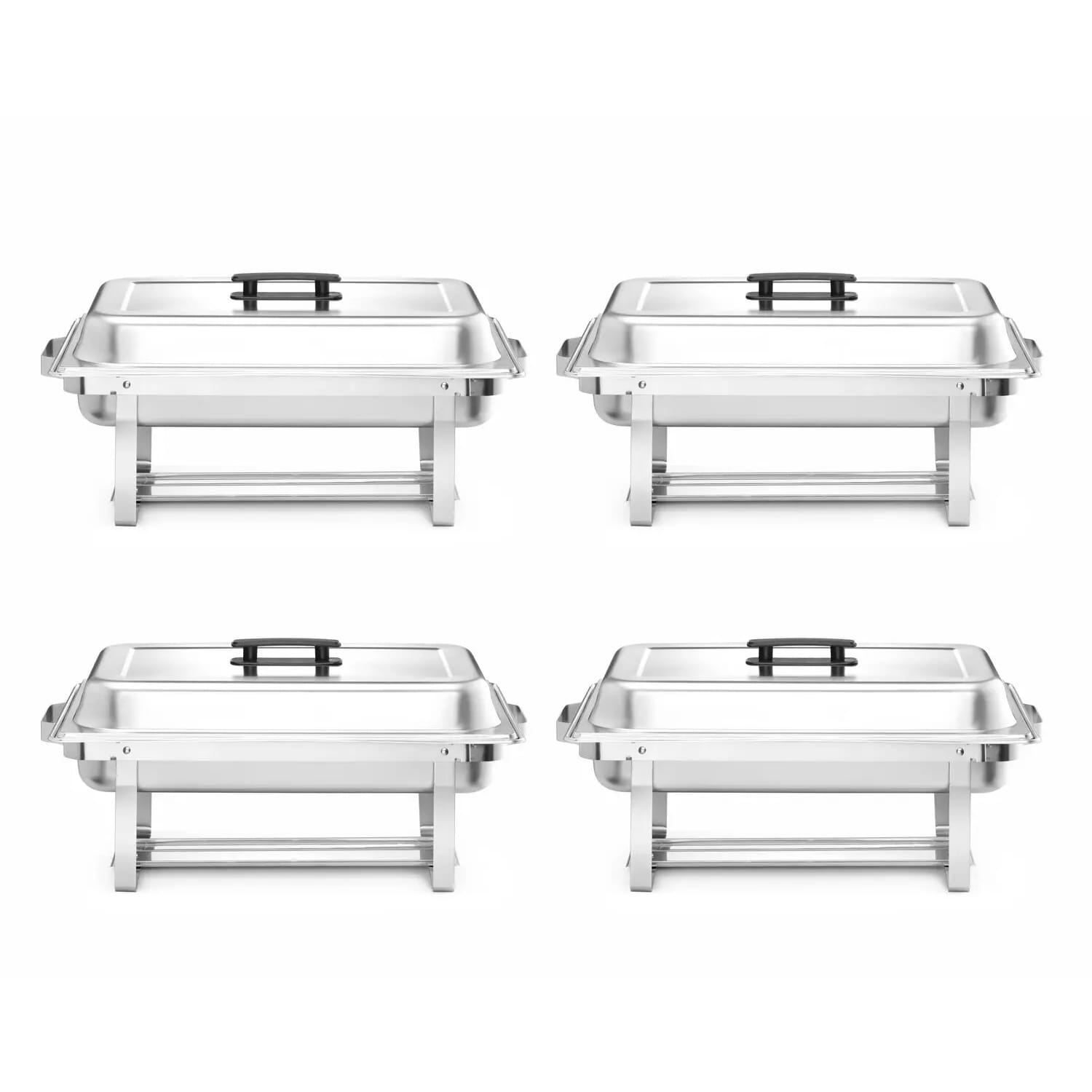 Zestaw 4 podgrzewaczy na pastę GN 1/1 | 238837