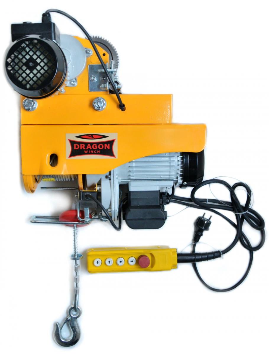 Wyciągarka DWI 500/990 w zestawie z wózkiem DRAGON WINCH