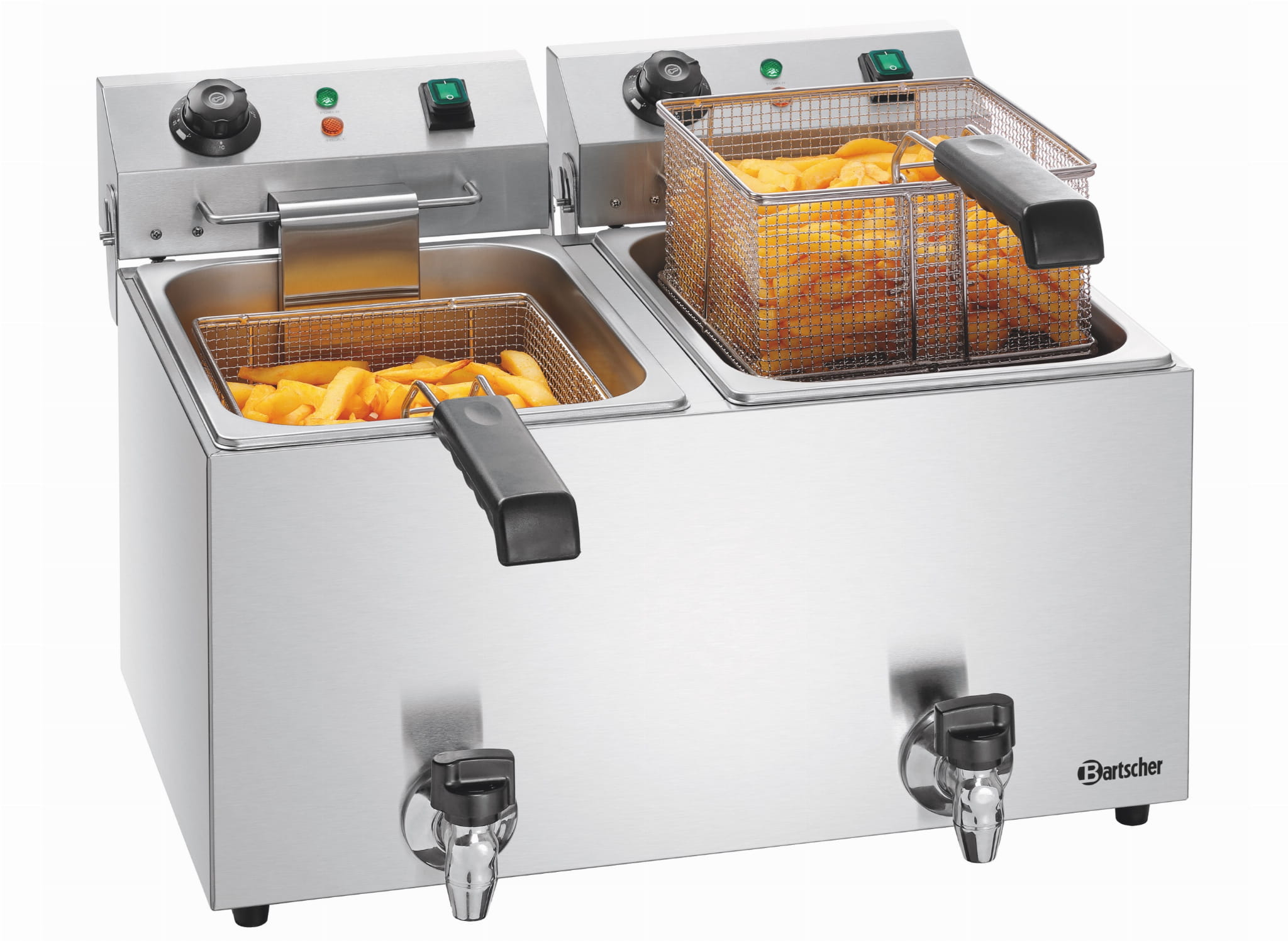 Frytownica podwójna 2x9l Snack II Plus Bartscher