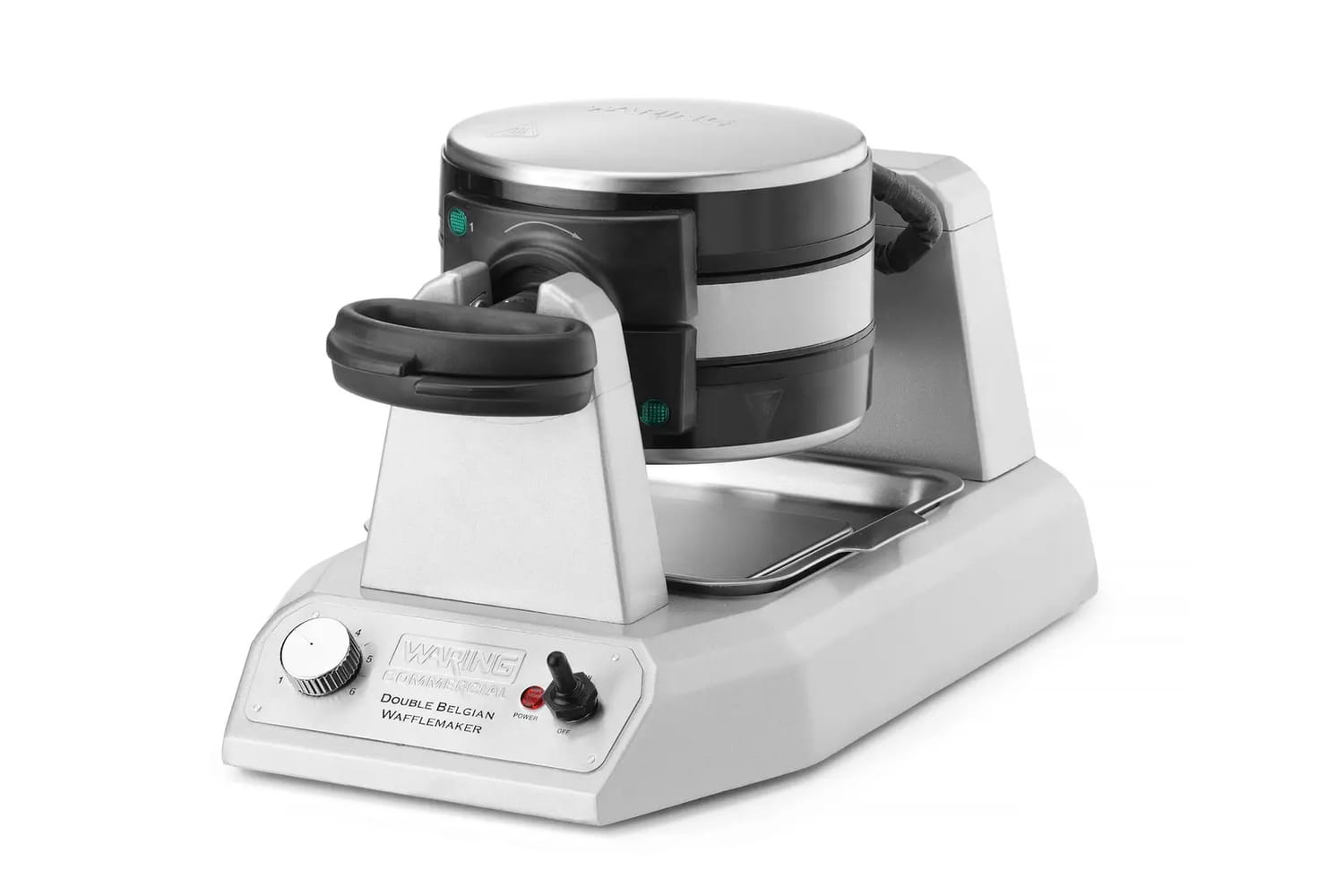 Podwójna gofrownica obrotowa z wyjmowanymi płytami 1400W, gofry belgijskie | WW200E