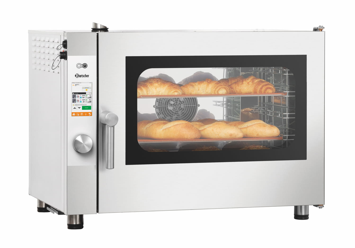 Piec konwekcyjno-parowy z systemem myjącym 5 x GN 1/1