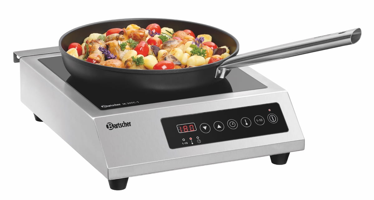 Kuchenka indukcyjna 3 kW stal szlachetna Bartscher