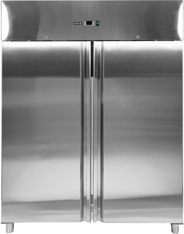 Dwudrzwiowa szafa chłodnicza z chłodzeniem wymuszonym 1300L GN 2/1 YATO