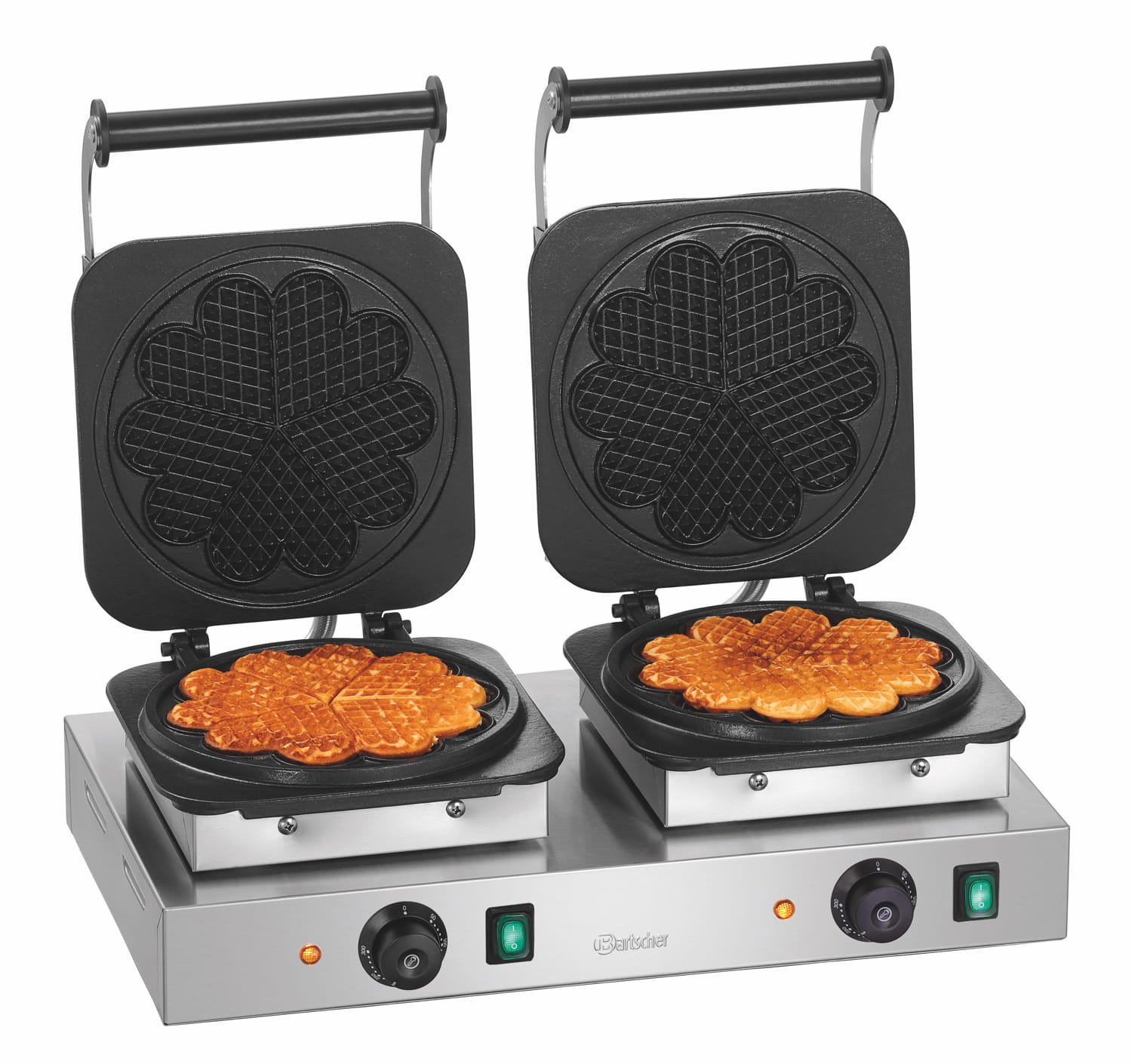 Podwójna gofrownica, gofry serca Bartscher