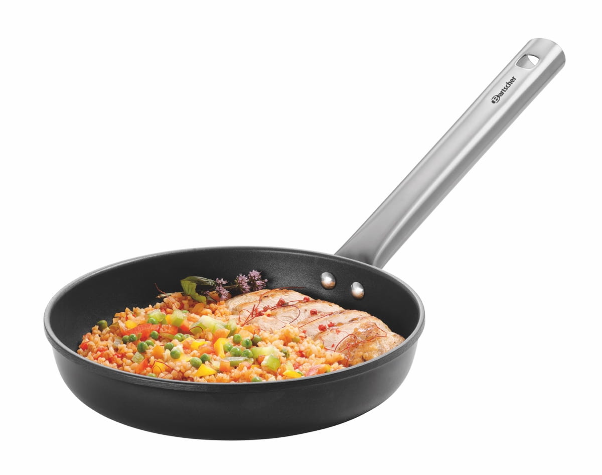 Patelnia z tytanową powłoką nieprzywierającą 24 cm Bartscher