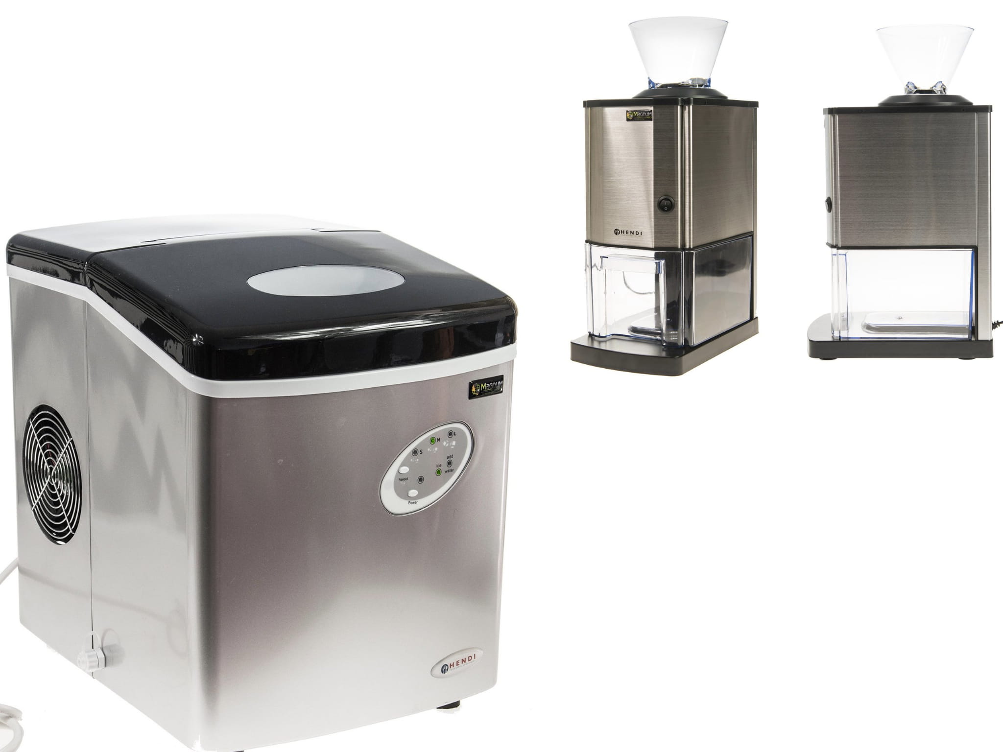 Zestaw barmański Kostkarka + Kruszarka do lodu