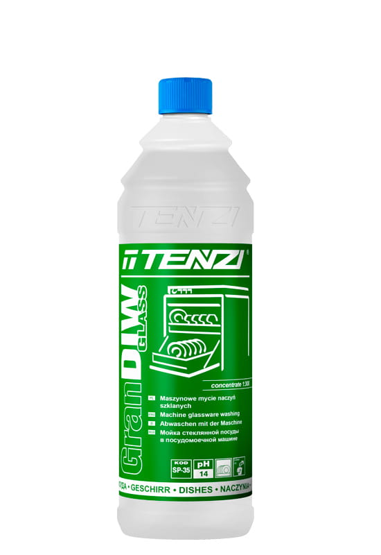 Gran Diw Glass 10L koncentrat do zmywarek do szkła TENZI