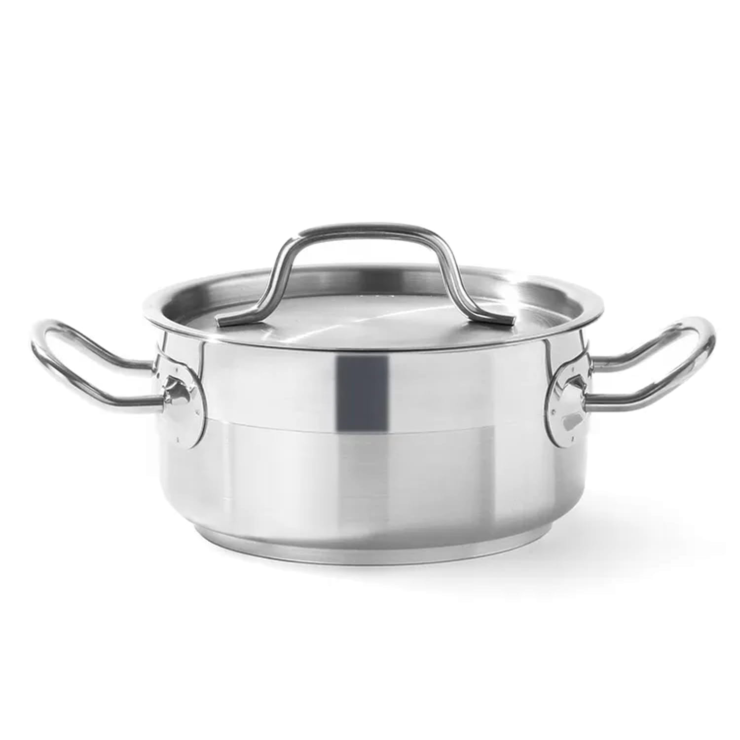 Garnek ze stali nierdzewnej z pokrywą, śr. 16cm, 1,5L