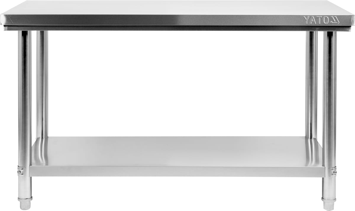 STÓŁ CENTRALNY SKŁADANY Z PÓŁKĄ 1600×700×H850MM YATO | YG-09014