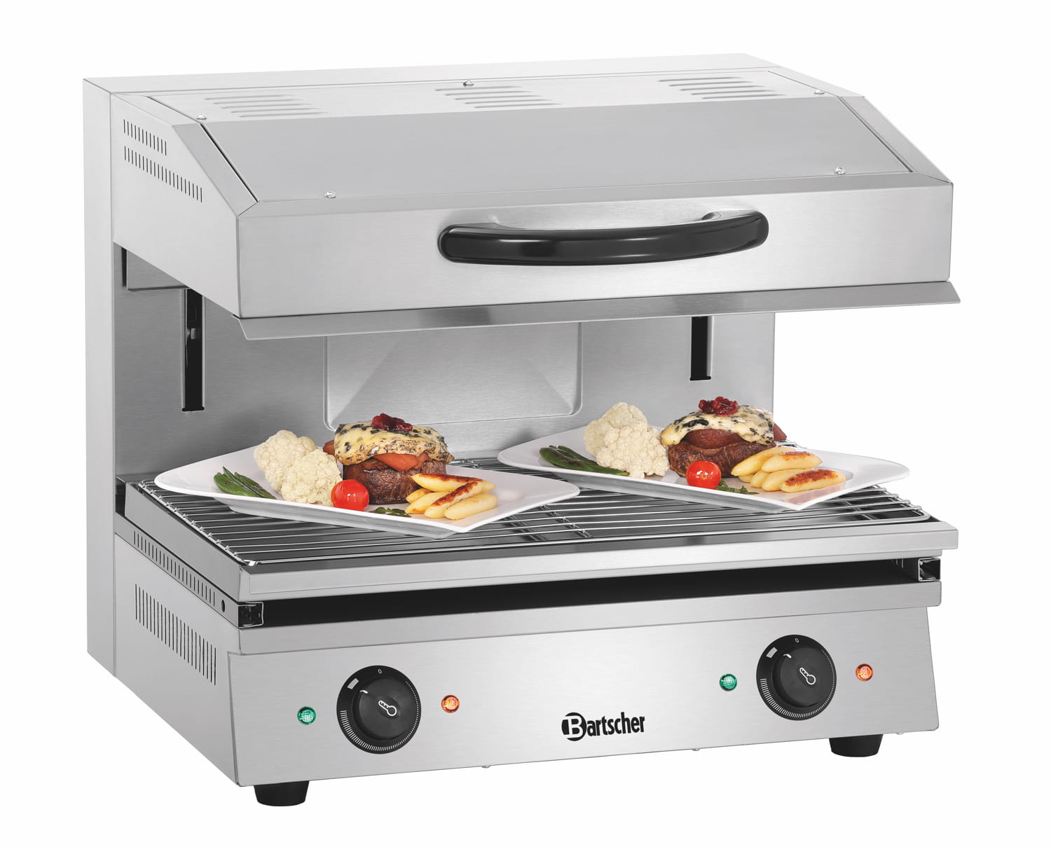 Salamander z windą podwójny 4kW 400V Bartscher