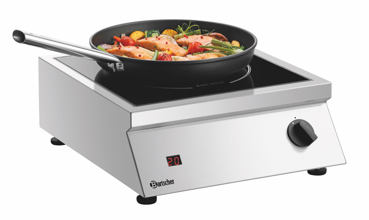 Kuchenka indukcyjna 3 kW, 265mm, Bartscher