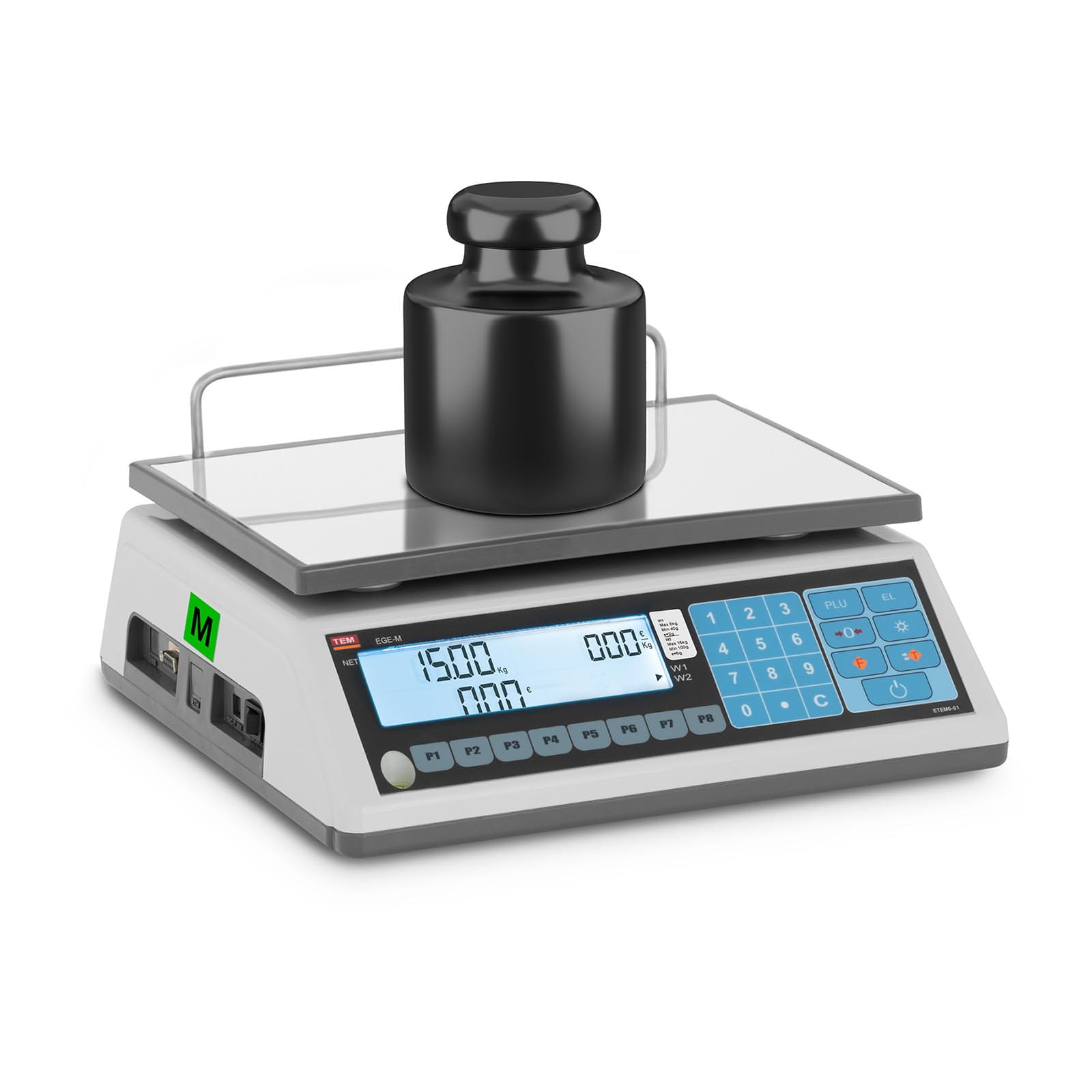 Waga sklepowa kalkulacyjna z legalizacją 15kg/5g