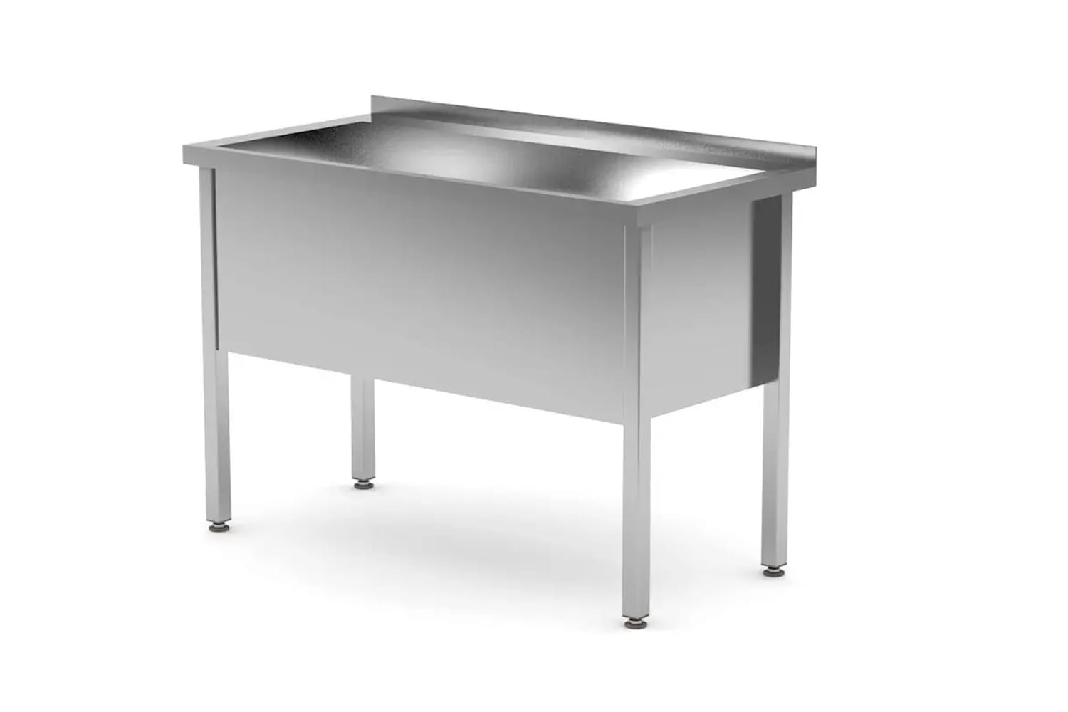 Basen gastronomiczny, zlewozmywak 120x60x85cm z rantem, komora 40 cm | 813430