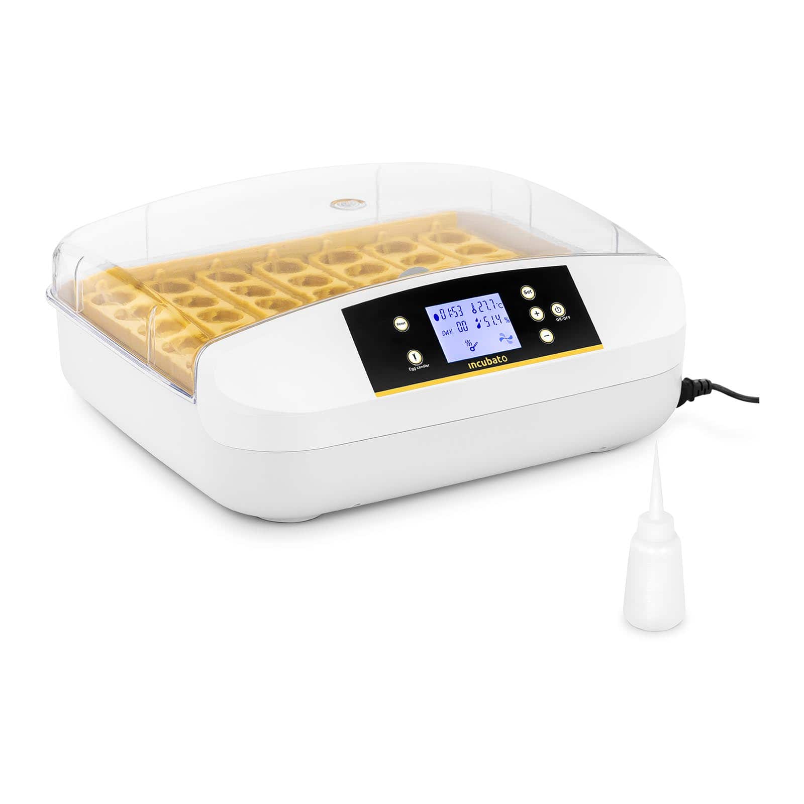 Automatyczny inkubator na 42 jaja + owoskop