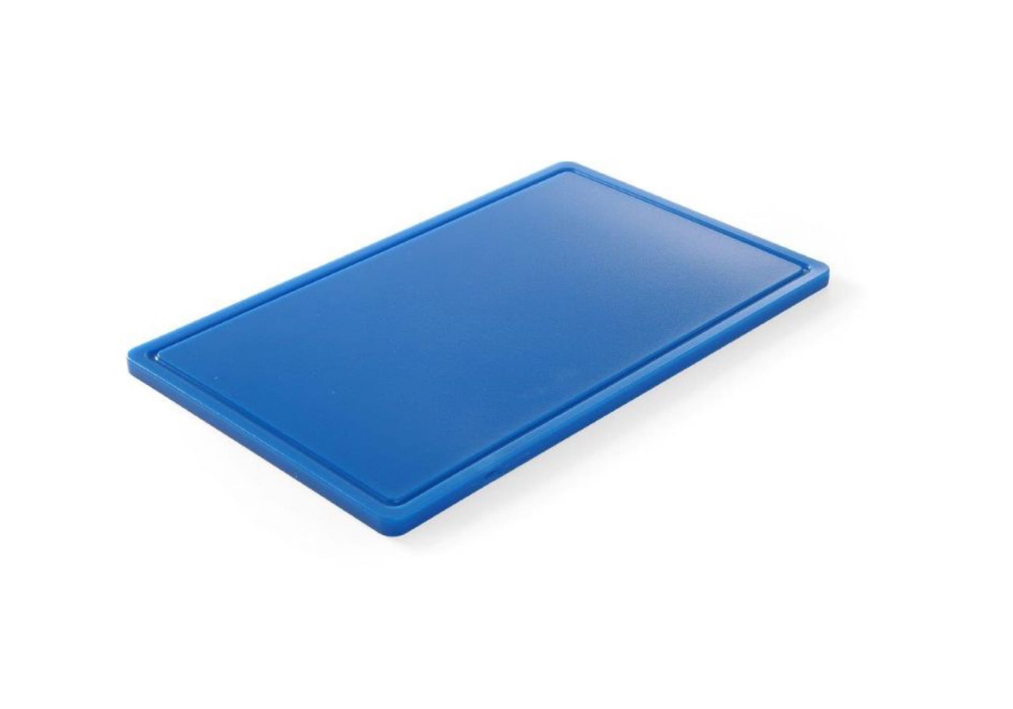 Deska do krojenia HACCP GN 1/2 z rowkiem niebieska Hendi