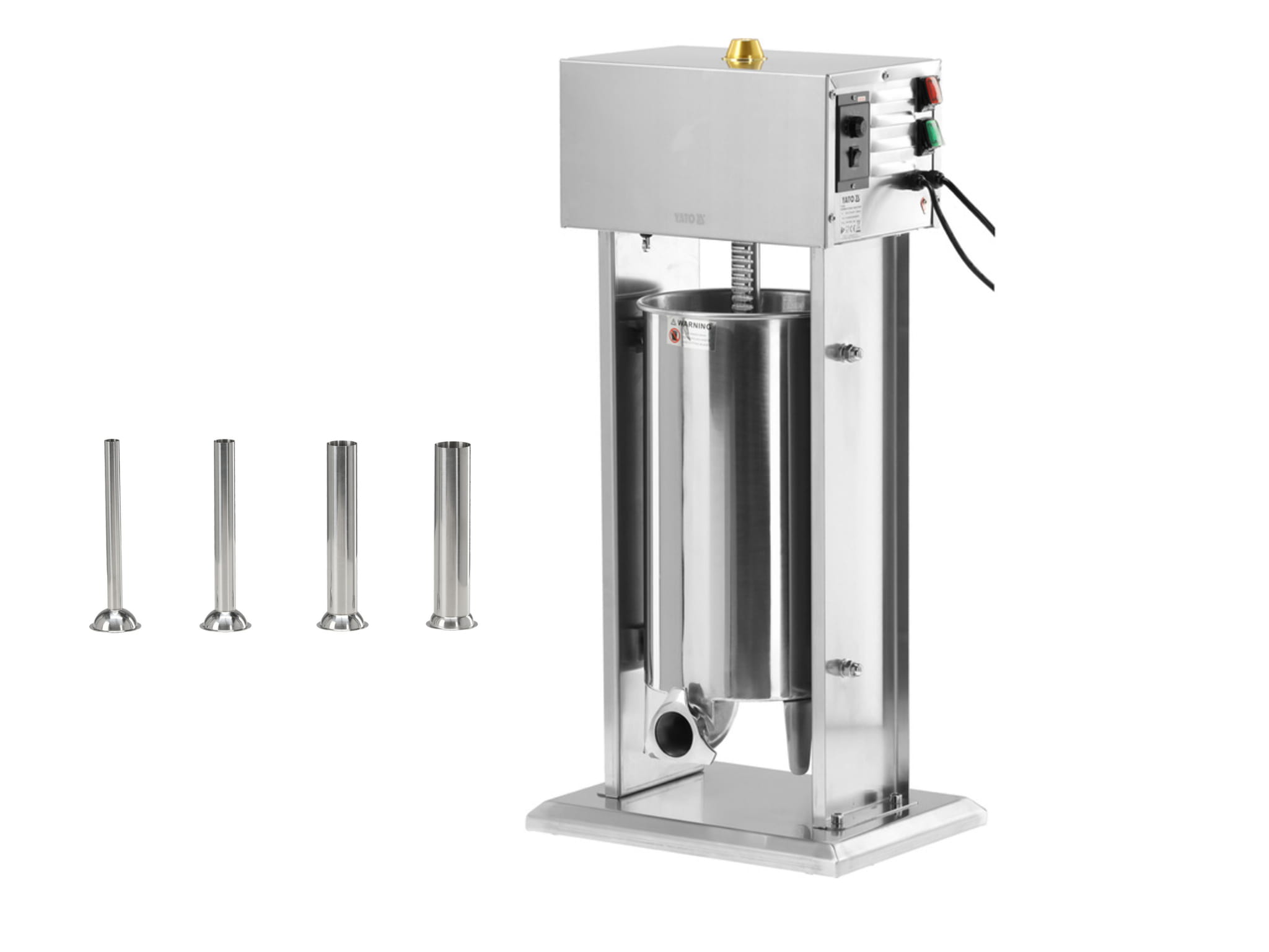 Elektryczna nadziewarka do kiełbas pionowa 15L | YG-03382