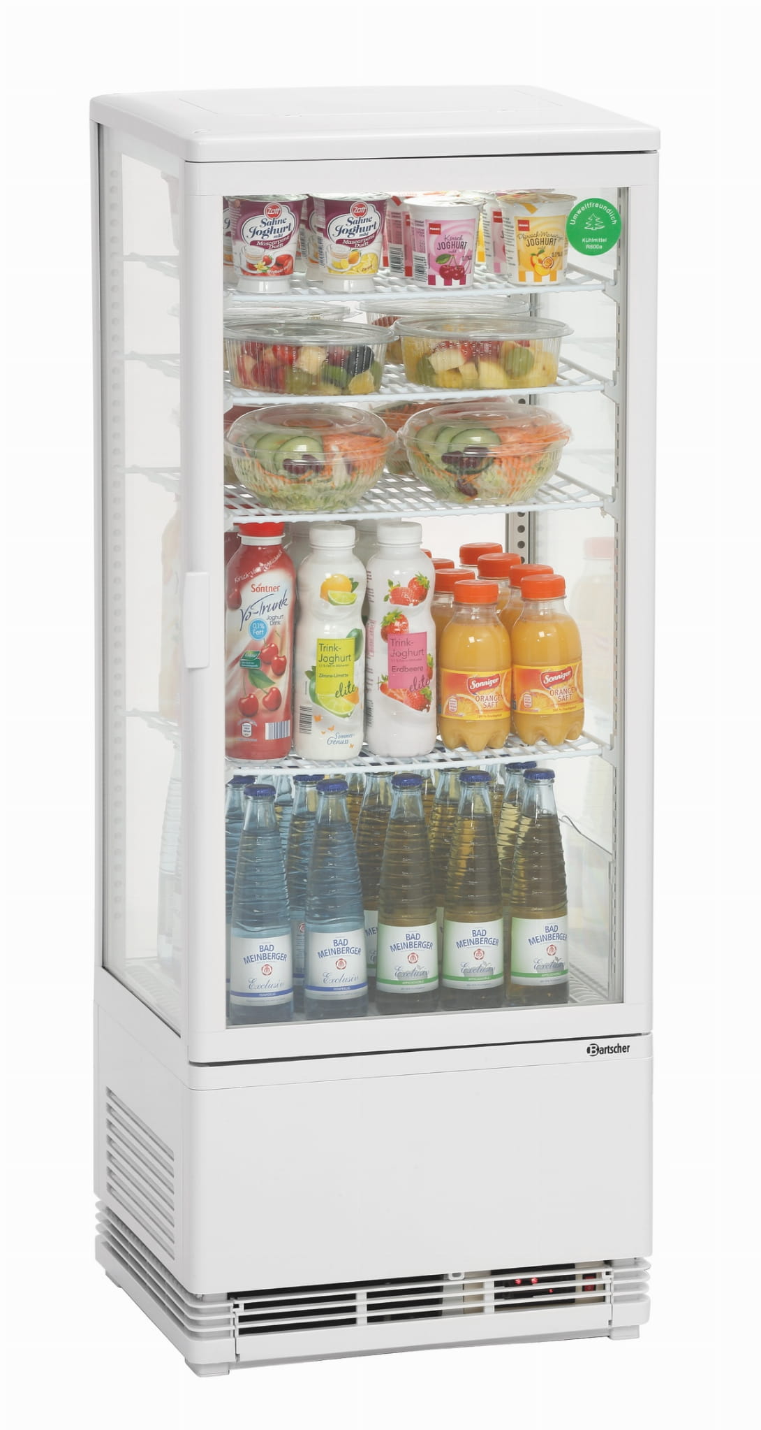Witryna chłodnicza Mini 98L, biała Bartscher