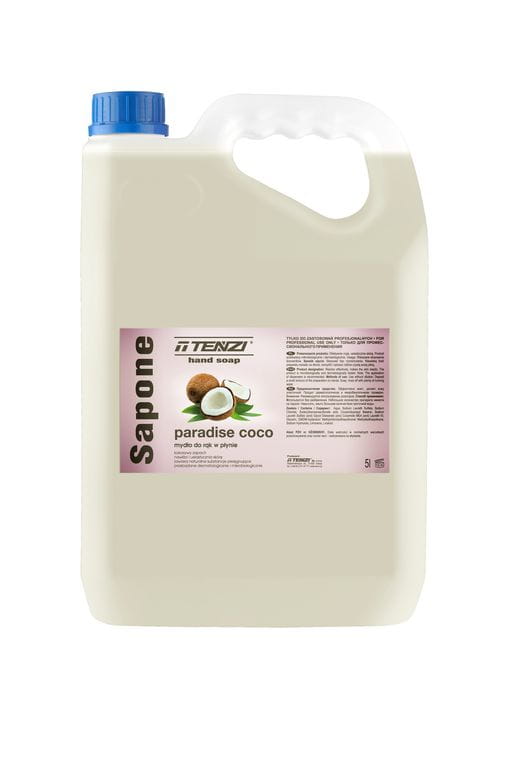 Sapone Paradise Coco 0,5L mydło w płynie TENZI