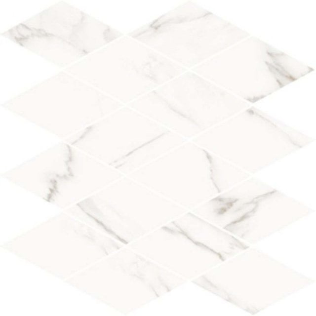 Płytka ścienna mozaika STAY CLASSY grey karo glossy 8mm 28,9x29,1 gat