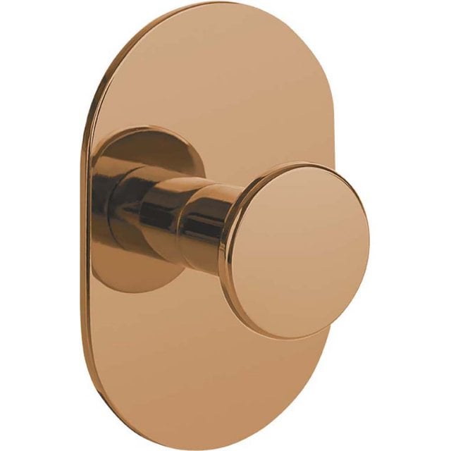 LAVEO Wieszak pojedynczy MIRI różowe złoto ALM_811S