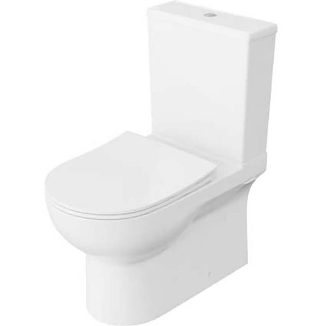 LAVITA Kompakt WC POSEJDON bezkołnierzowy z deską duroplastową biały