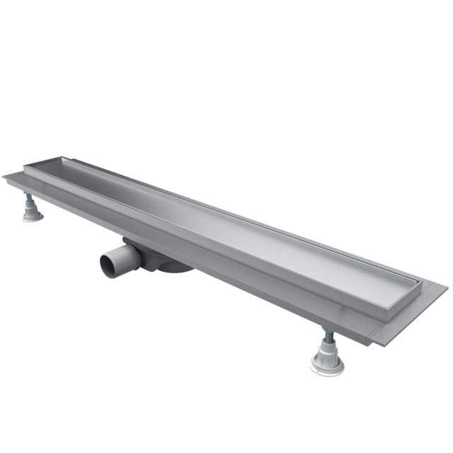 OMNIRES Odpływ liniowy LOWFIX z maskownicą do wklejania płytek 80 cm