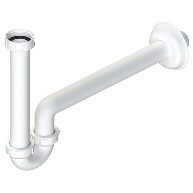 KUCHINOX Syfon umywalkowy rurowy biały CKS_664P